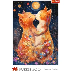 Puzzle 500 el. Pocałunek w świetle księżyca