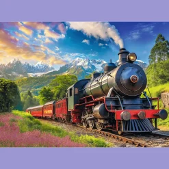 Puzzle 1000 el. Podróż pociągiem