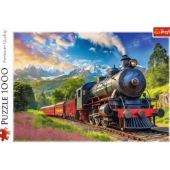 Puzzle 1000 el. Podróż pociągiem