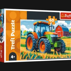 Puzzle 60 el. Pojazd rolnika