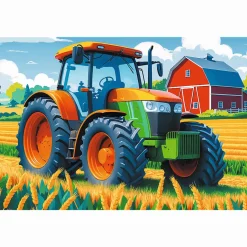 Puzzle 60 el. Pojazd rolnika