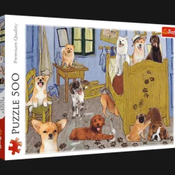 Puzzle 500 el. Pokój van Gogha ? Psia Rewolucja