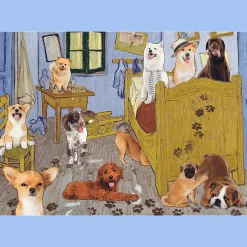 Puzzle 500 el. Pokój van Gogha ? Psia Rewolucja