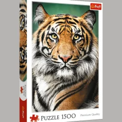 Puzzle 1500 el. Portret tygrysa