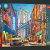 Puzzle 500 el. Premium Plus Quality, Mistrzostwa Europy, Tea Time: Widok na Manhattan Bridge
