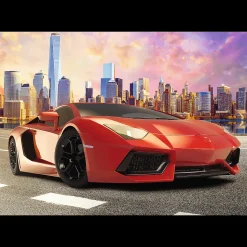 Puzzle 1000 el. Przejażdżka o zachodzie słońca