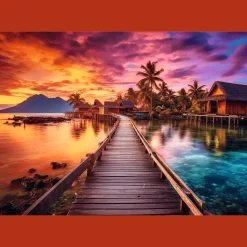 Puzzle 1000 el. Rajska wyspa