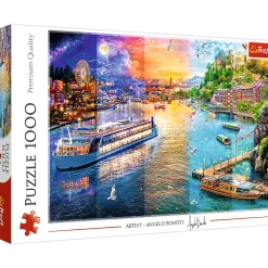 Puzzle 1000 el. Rejs po rzece