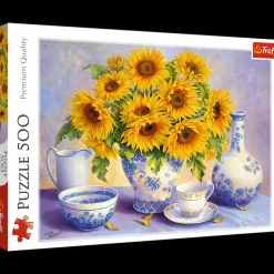 Puzzle 500 el. Słoneczniki