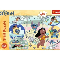 Puzzle 160 el. Stitch rządzi