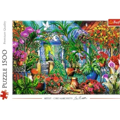 Puzzle 1500 el. Tajemniczy ogród