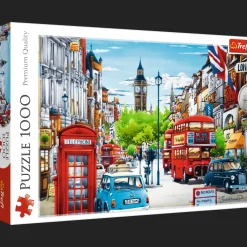 Puzzle 1000 el. Ulica Londynu