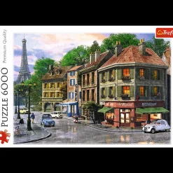 Puzzle 6000 el. Uliczka Paryża