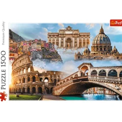 Puzzle 1500 el. Ulubione miejsca: Włochy
