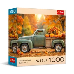 Puzzle 1000 el. USA Collection: Autumn Truck