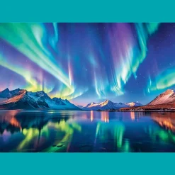 Puzzle 1000 el. USA Collection: Northern Lights