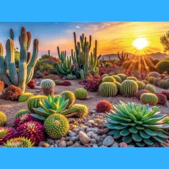 Puzzle 1000 el. USA Collection: Desert Flowers