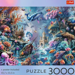 Puzzle 3000 el. USA Collection: Underwater Life
