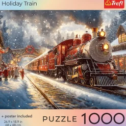 Puzzle 1000 el. USA Collection: Holiday Train