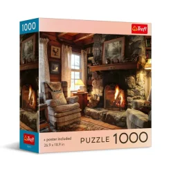 Puzzle 1000 el. USA Collection: Cozy Cabin Dreams