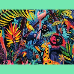 Puzzle 1000 el. USA Collection: In the Jungle