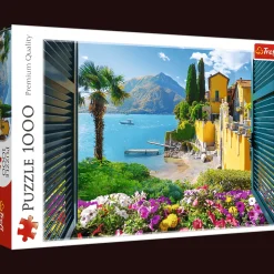 Puzzle 1000 el. Widok na jezioro Como