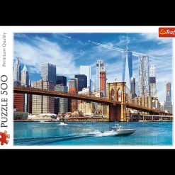 Puzzle 500 el. Widok na Nowy Jork
