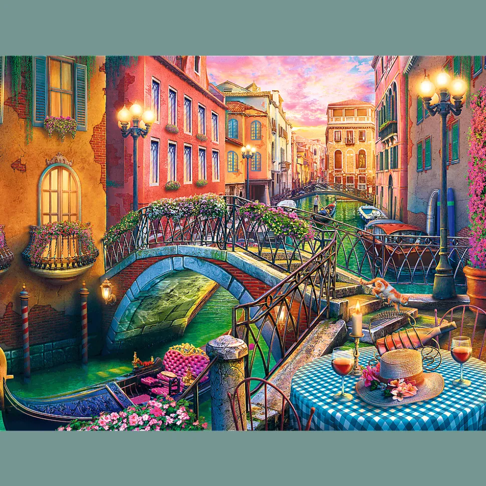 Puzzle 3000 el. Wieczór w Wenecji
