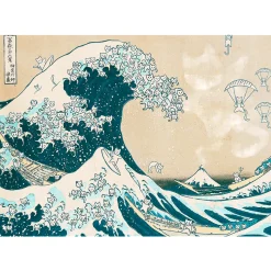 Puzzle 500 el. Wielka kocia fala