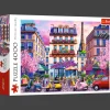 Puzzle 4000 el. Wiosna w Paryżu