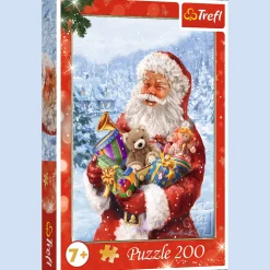 Puzzle 200 el. Święty Mikołaj