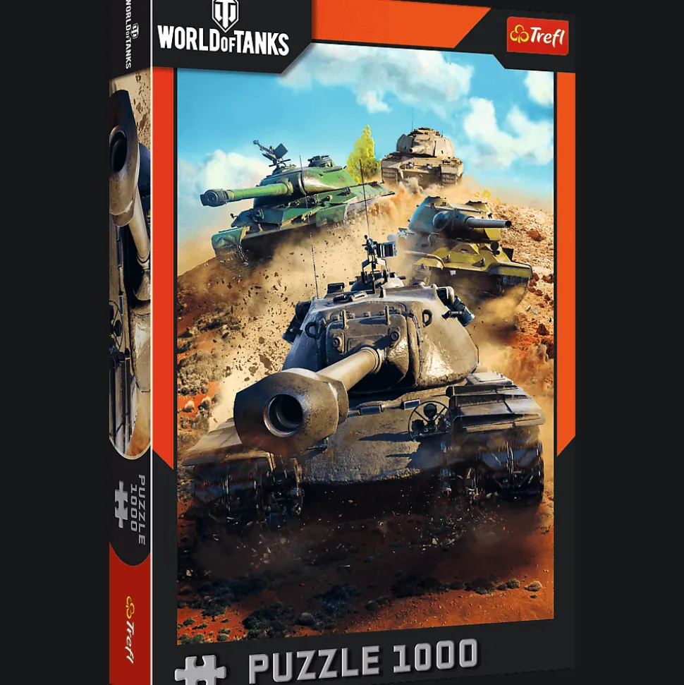 Puzzle 1000 el. World of Tanks: Czołgi w boju