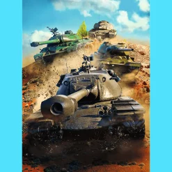 Puzzle 1000 el. World of Tanks: Czołgi w boju