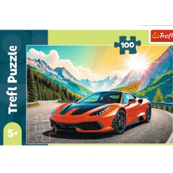 Puzzle 100 el. Wyścig z czasem