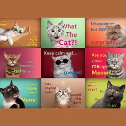 Puzzle 1500 el. Zabawne kocie portrety