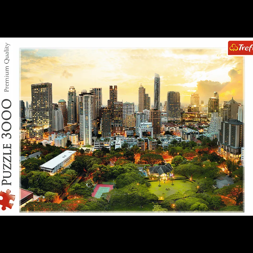 Puzzle 3000 el. Zachód Słońca w Bangkoku