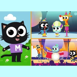 Puzzle 24 maxi Milo, Przygody małego Kotka Milo