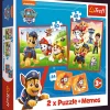 Puzzle + Memos 2w1 Psi Patrol Psia ekipa w akcji