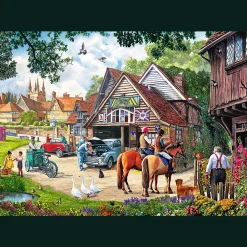 Puzzle 2 x 500 el. Sielankowe życie