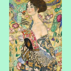 Puzzle Art Collection 1000 el. Dama z wachlarzem