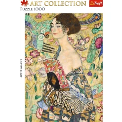 Puzzle Art Collection 1000 el. Dama z wachlarzem