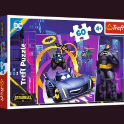 Puzzle Batwheels 60 el. Batman i jego pojazdy