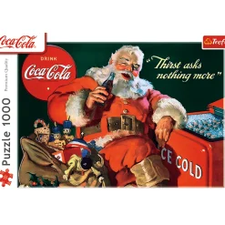 Puzzle Coca-Cola 1000 el. XMAS Prezenty od Mikołaja