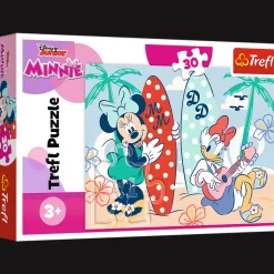 Puzzle Disney 30 el. Kolorowa Minnie