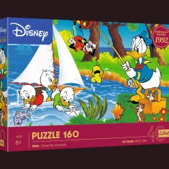 Puzzle Disney 160 el. 40-lecie Trefl - Przygoda nad jeziorem