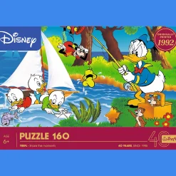 Puzzle Disney 160 el. 40-lecie Trefl - Przygoda nad jeziorem