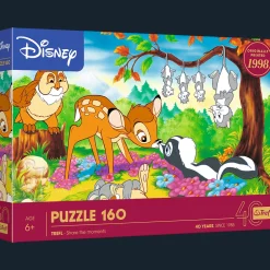 Puzzle Disney 160 el. 40-lecie Trefl -Bambi i leśni przyjaciele