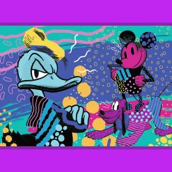 Puzzle Disney 4 x 250 el. Seria przygód Myszki Miki