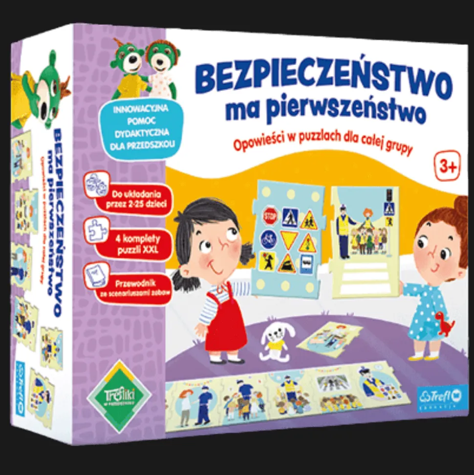 Puzzle dla grupy Bezpieczeństwo ma pierwszeństwo, Rodzina Treflików