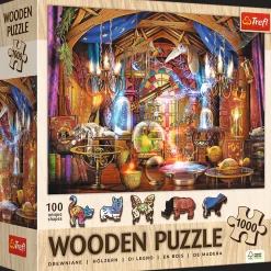 Puzzle drewniane 1000 el. Czarodziejska komnata